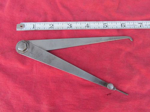 Vintage Lufkin 6&#034; Firm Joint Hermaphrodite Calipers Made In USA