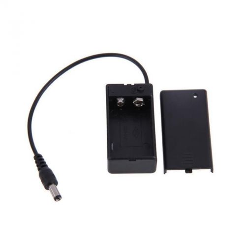 1PCS Battery Holder with Wire Lead Cover ON/OFF Switch Power Toggle 9V