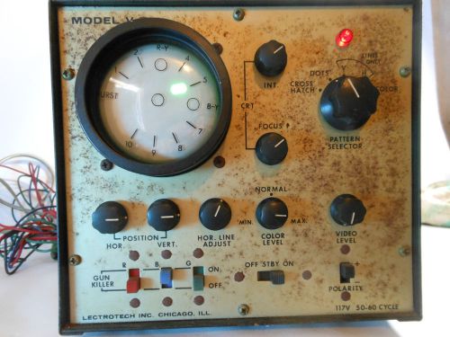 Vintage Lectrotech Inc Oscilloscope Model V-7