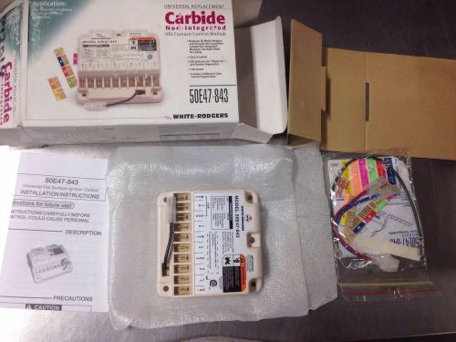 (new) white rodgers 50e47-843 universal furnace control module for sale