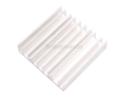 1pcs  ICStation Heat sink 70*70*15MM Aluminum Cooling Fin Useful White Color