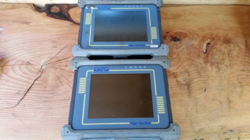 2 Exfo OTDRs with Power Cord and Soft Case
