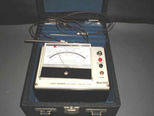 COLE  PARMER Dyna-Sense Electronic Pyrometer Model 8396