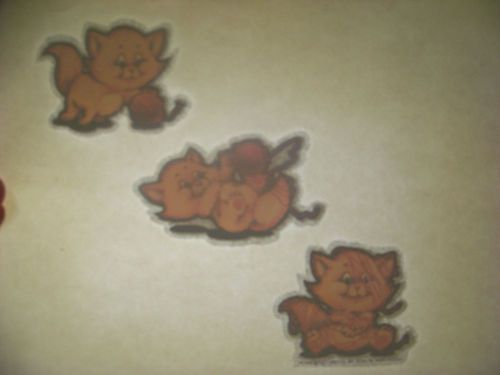 &#034;Kitty Rolling&#034; Transfer (Iron-on heat transfer only)