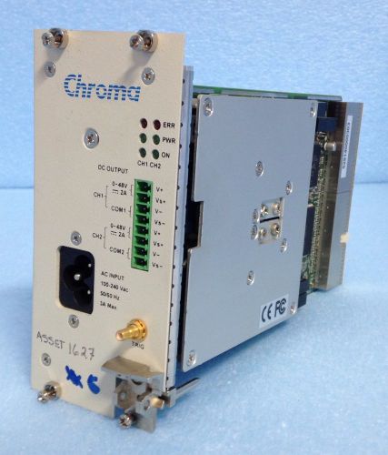 Chroma; PXI Programmable Power Supply, AC Input, DC Output; Model: 52913B Ver.A