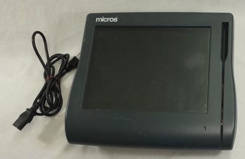 MICROS POS SYSTEM: MODEL WORKSTATION 4 LX SYSTEM UNIT 400714-001 Used