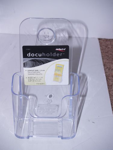 Deflecto DocuHolder Countertop/Wall Mount, 4-3/8 x 3-1/4 x 7-3/4 -77501