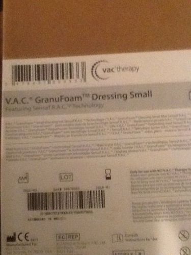 V.A.C. Granufoam Dressing Small REF M8275051/5