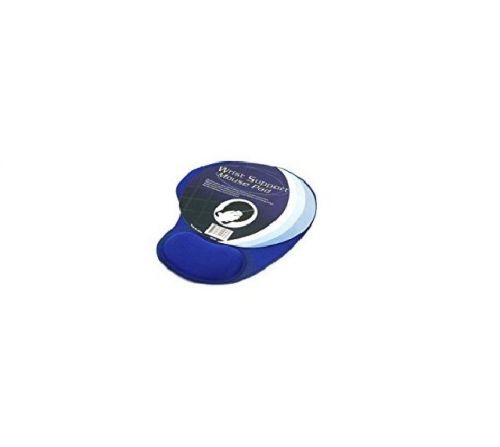 Mouse Pad With Cushion Wrist Support Foam Nylon Rubber - Brand New Item