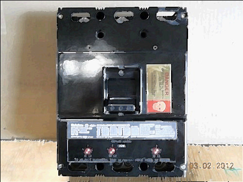 225 amp breaker for sale, Westinghouse (la3225) la3400f, 225 amp circuit breaker, used/cleaned/tested