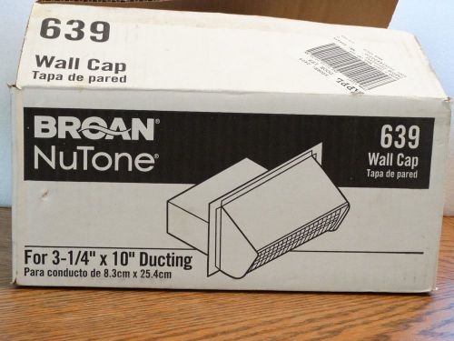 Broan Nutone 639 Wall Cap 3-1/4&#034; x 10&#034;