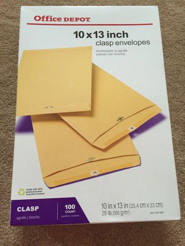 Office Depot 10&#034; x 13&#034; clasp envelopes - WHAT A BARGAIN!!!
