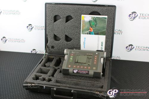 GE Inspection Krautkramer USM25 Ultrasonic Flaw Detector Panametrics NDT USN UT