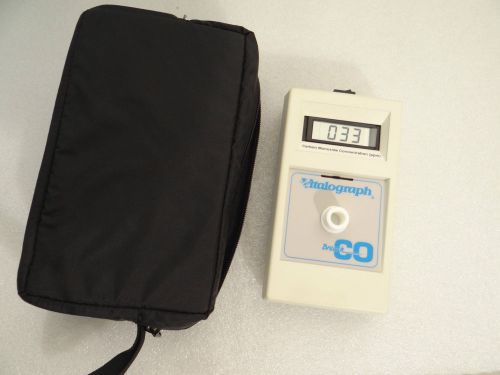 Vitalograph BreathCO Carbon Monoxide Concentration Smoke Monitor Tester #7