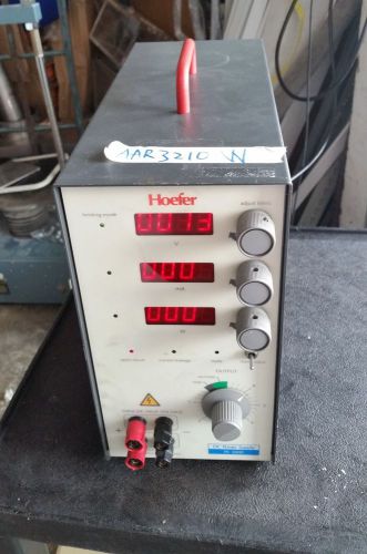 Hoefer ps 3000 dc power supply - aar 3210 for sale