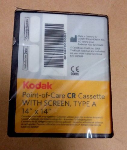 Kodak Point-of-Care CR Cassette with Screen 14x14cm: LOT 1