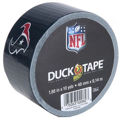 Shurtech brands llc nfl duct tape, houston texans, 1.88-in. x 10-yd. for sale