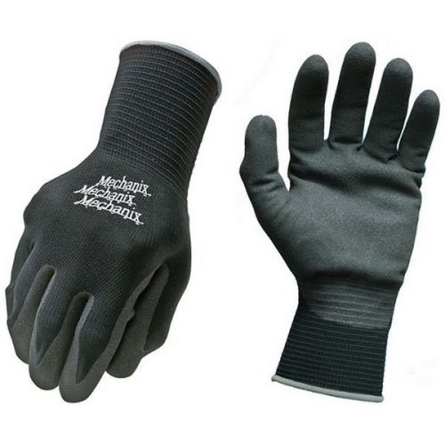 Mechanix wear nd-05-540 men&#039;s black/gray knit nitrile gloves - xlarge/2xlarge for sale