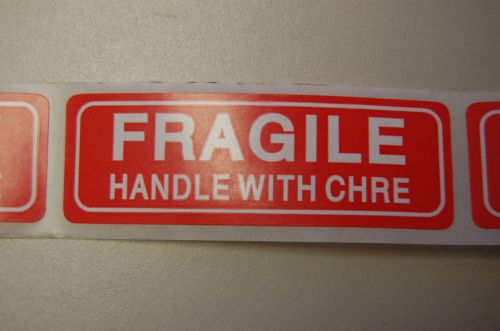 1000 1x3 fragile sticker typo clearance sale fragile label usps ups fedex for sale