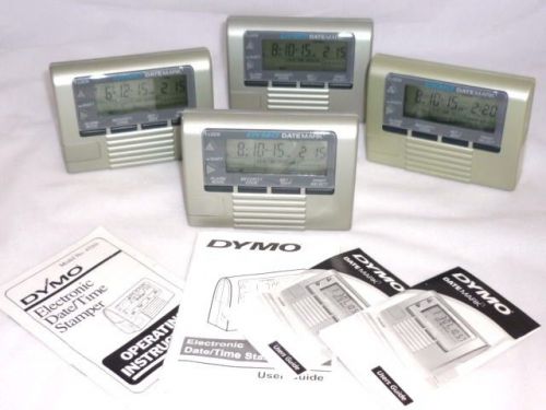 Dymo DateMark Date Mark Time Stamper, Tested and working, New 2032 battery