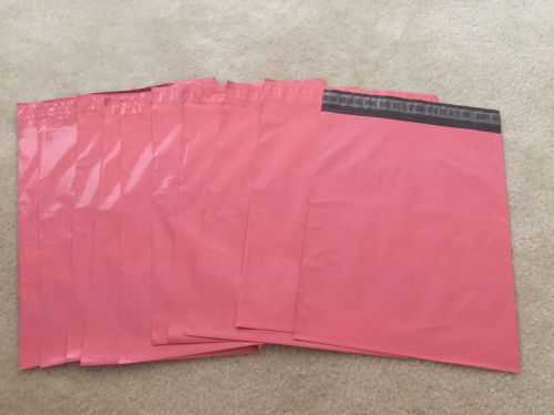 10  -  Pink 10 X 13&#034; Poly Mailers Boutique  Shipping Bags Envelopes