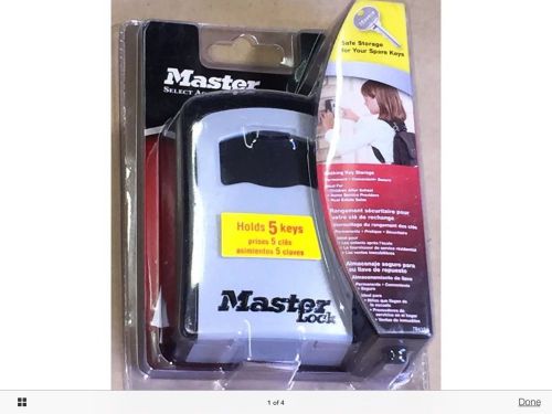 Master Lock 5401D Wall Mount Lock Box With Resetable Combination Lock
