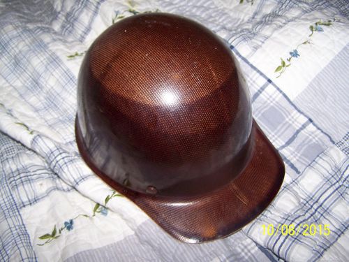 MSA SKULLGARD PROTECTIVE HAT OR CAP 1981 CLASS A MINE SAFETY FIBERGLASS HAT