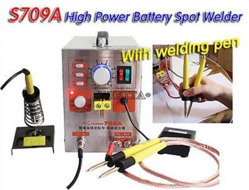 2 in 1 1.9kw spot welder with soldering iron staion 709a battery welding machine