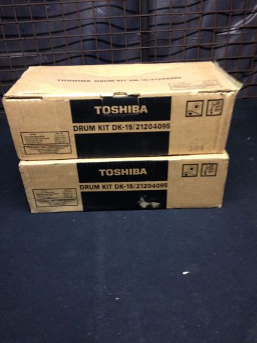 Lot of 2 TOSHIBA Drum kit DK-15/21204095.New in box
