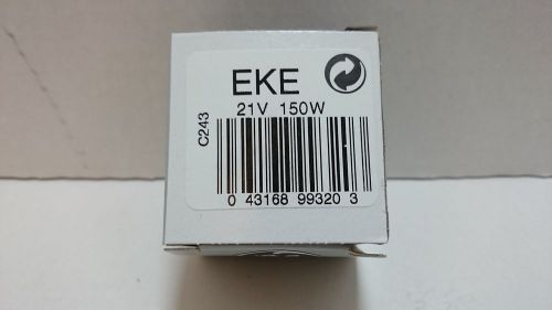 EKE 21 VOLT 150 WATT AV/PHOTO LAMP NEW IN THE BOX MADE BY GE