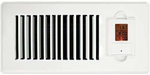 Vent-Miser 91664 Programmable Enery Saving Vent 4-by-10-Inches, White