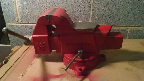 Restored Columbian D45 M3 5&#034; Machinist/Pipe Vise Excellent Condition US Made USA