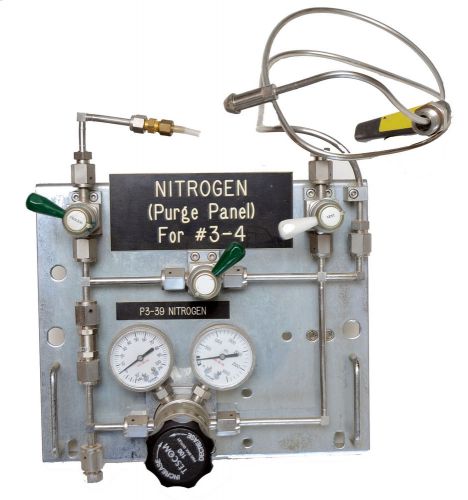 Nitrogen Purge Panel for #3-4 P3-39 Nitrogen (Untested)