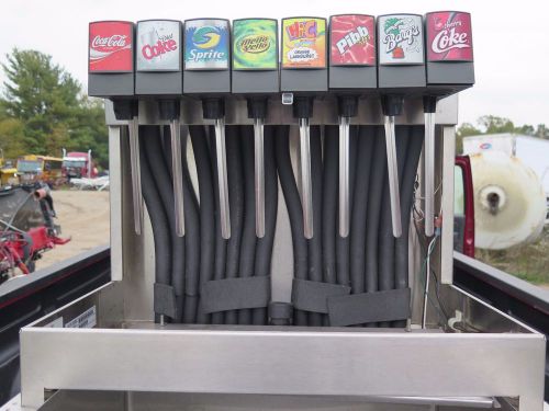 Heavy Duty Grad Servend Fountain Soda Pop Machine with Brand New Flow Jet Pumps