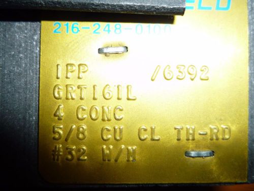 Used Erico Cadweld Mold  GRT16IL
