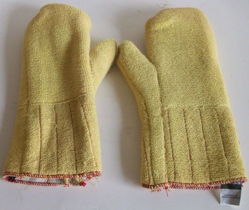 Carolina glove 100% kevlar terry ambidextrous mitten pair kvm732wl 850f nnb for sale