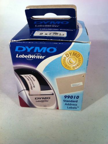 Dymo Standard Address Labels - 89mm x 28mm 2 x 130 Rolls - 99010 US SELLER!!