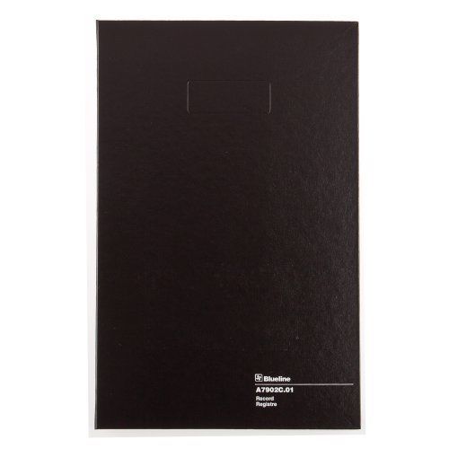 Blueline accountpro record book  black  12.5 x 7.875 inches  200 pages (a7902c.0 for sale