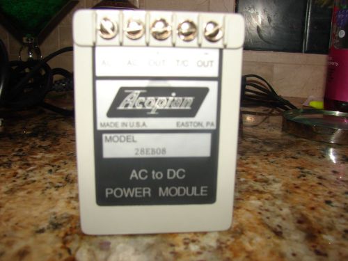 Acopian 28EB08 Mini Encapsulated Screw Terminals AC to AC Power Adapter