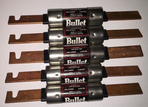 NEW Box (5) Bullet ECSR100 Time Delay Dual Element RK5 600v 100a Edison Fusegear