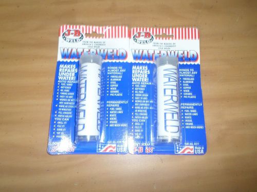 Two! - New Sealed J-B Weld 8277 J-B Water Weld Epoxy Repair - 2 Oz Packages USA