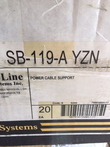 Cooper b-line power cable support brackets #sb-119-a [10pcs.] - new for sale