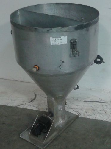 Vacuum Hopper With Bodine Electric 24A2BEPM-D3 Gear Motor