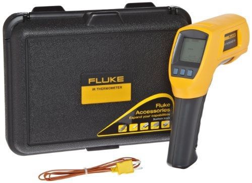 Fluke 566 infrared thermometer, 2aa/lr6 battery, -40 to +1202 degree f range for sale