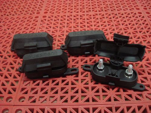 Lot of 4 Bussmann FMG211 Bolt-In Fuse Holder for AMG Fuse 100-500A  NEW