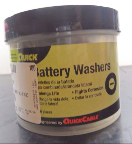 QuickCable Battery Washers, 3/8&#034; Pads, Qty 100, 6251 |KF3|RL