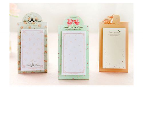 Korean Miss Flower pastorale style sticky notes,memo pads,note pads-random sale
