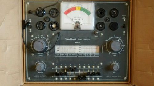 Vintage Heathkit TC-2 Tube Checker Tester with manual