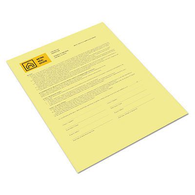 Bold digital carbonless paper, 8 1/2 x 11, canary, 500 sheets/rm, sold as 1 ream for sale
