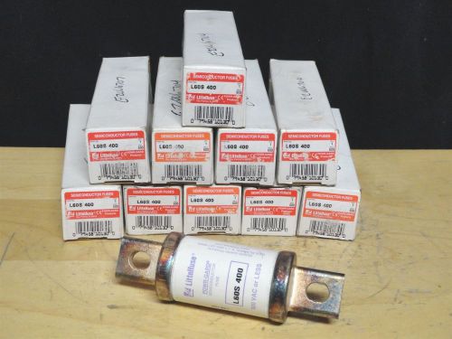 LITTELFUSE * LOT OF 10 *SEMICONDUCTOR * FUSE * PN: L60S 400 * NEW